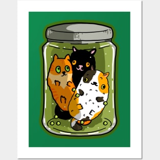 Pickled Cats Posters and Art